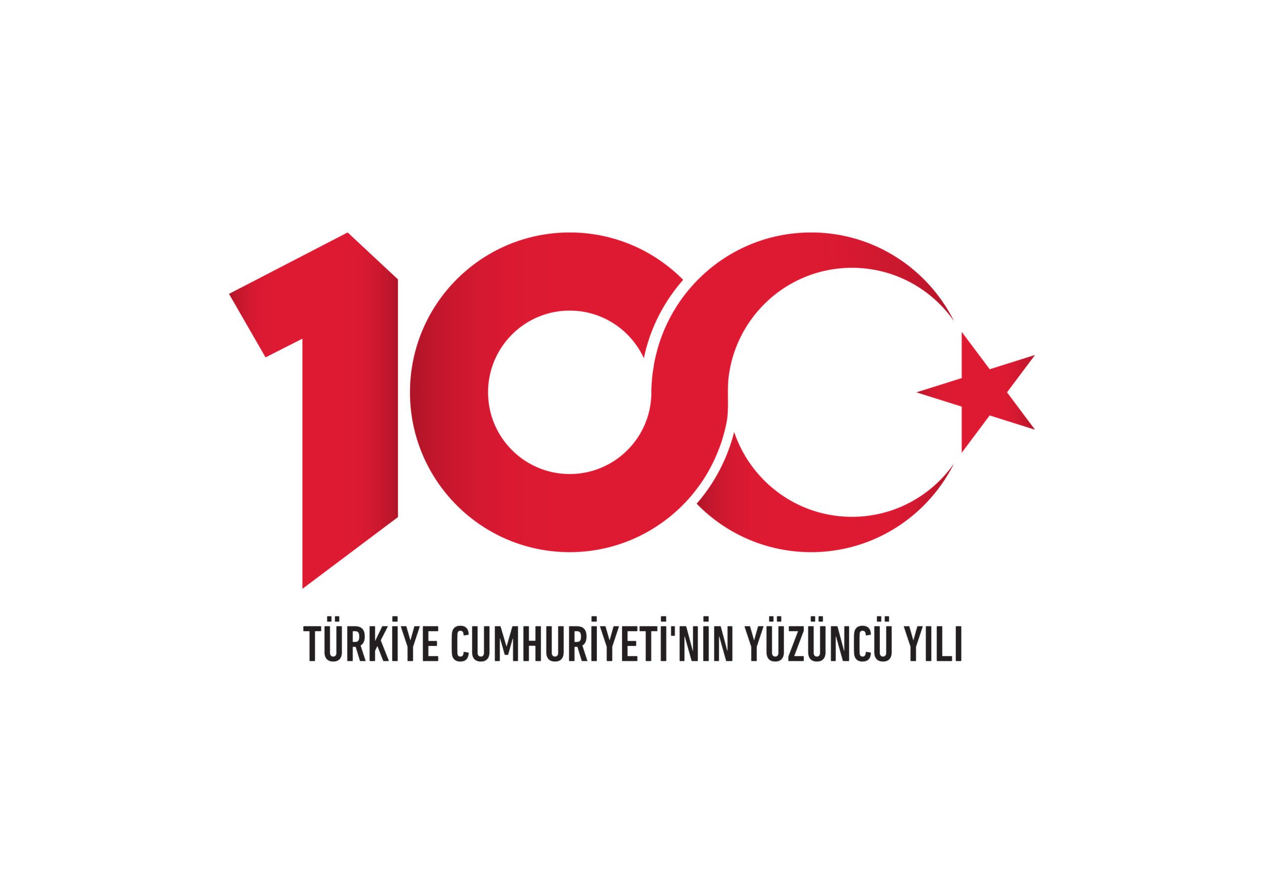 100. yıl logosu