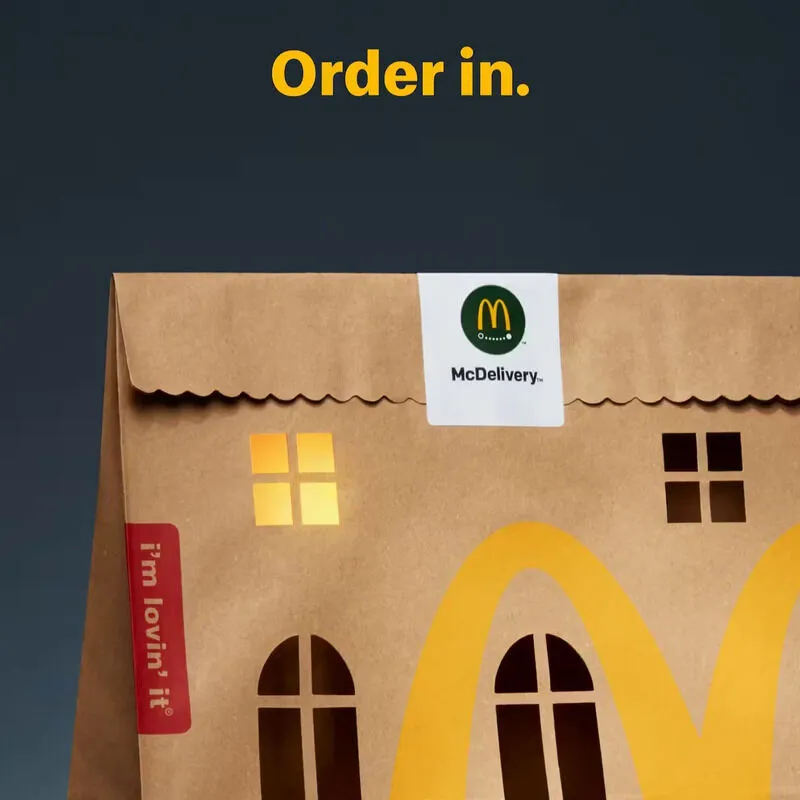 Yeni McDonald's Kampanyası Evde Yemek Yemeyi Teşvik Ediyor